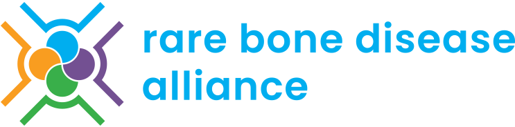 Colorful logo for Rare Bone Disease Alliance